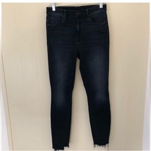 MOTHER The Stunner Two Step Fray Jeans Last Call